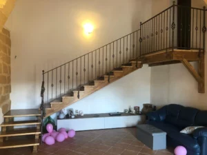 Realizzazione di una scala in legno lamellare