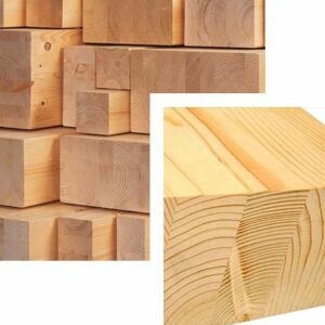 Travi in legno lamellare certificate